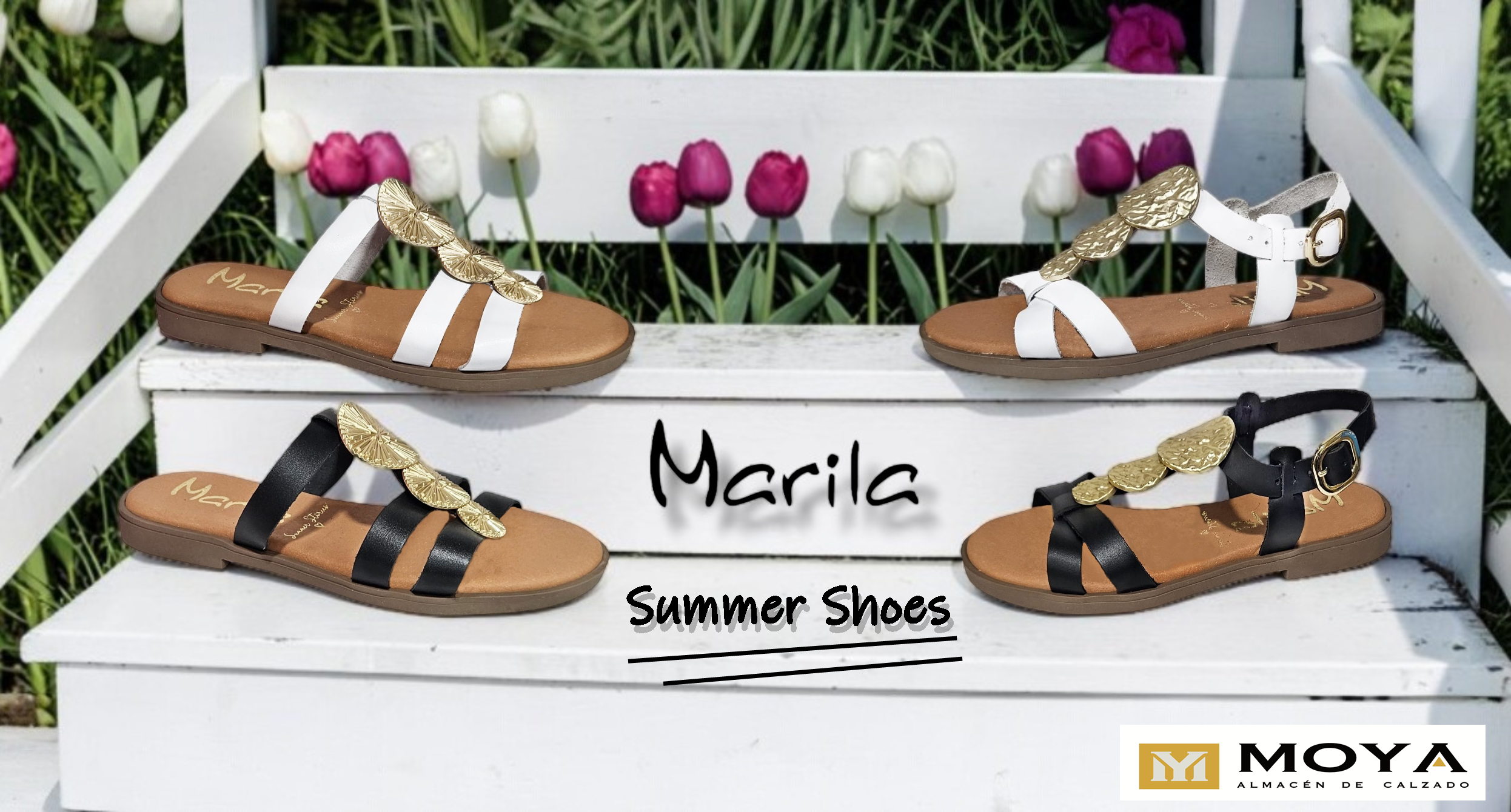marila sandalias bajas ver26